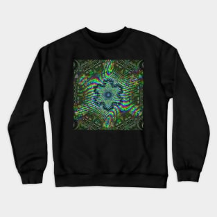 Metatronic Motion - Cybernetic Gamma Flux Crewneck Sweatshirt